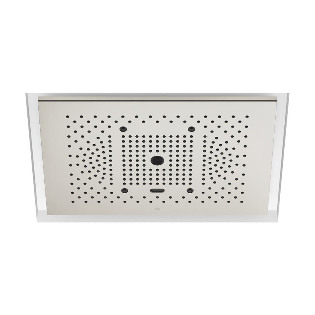 Dornbracht – Κεφαλή Ντους – SERENITY SKY+ Rainpanel for recessed ceiling installation with light – Brushed Stainless Steel (41781979-86)