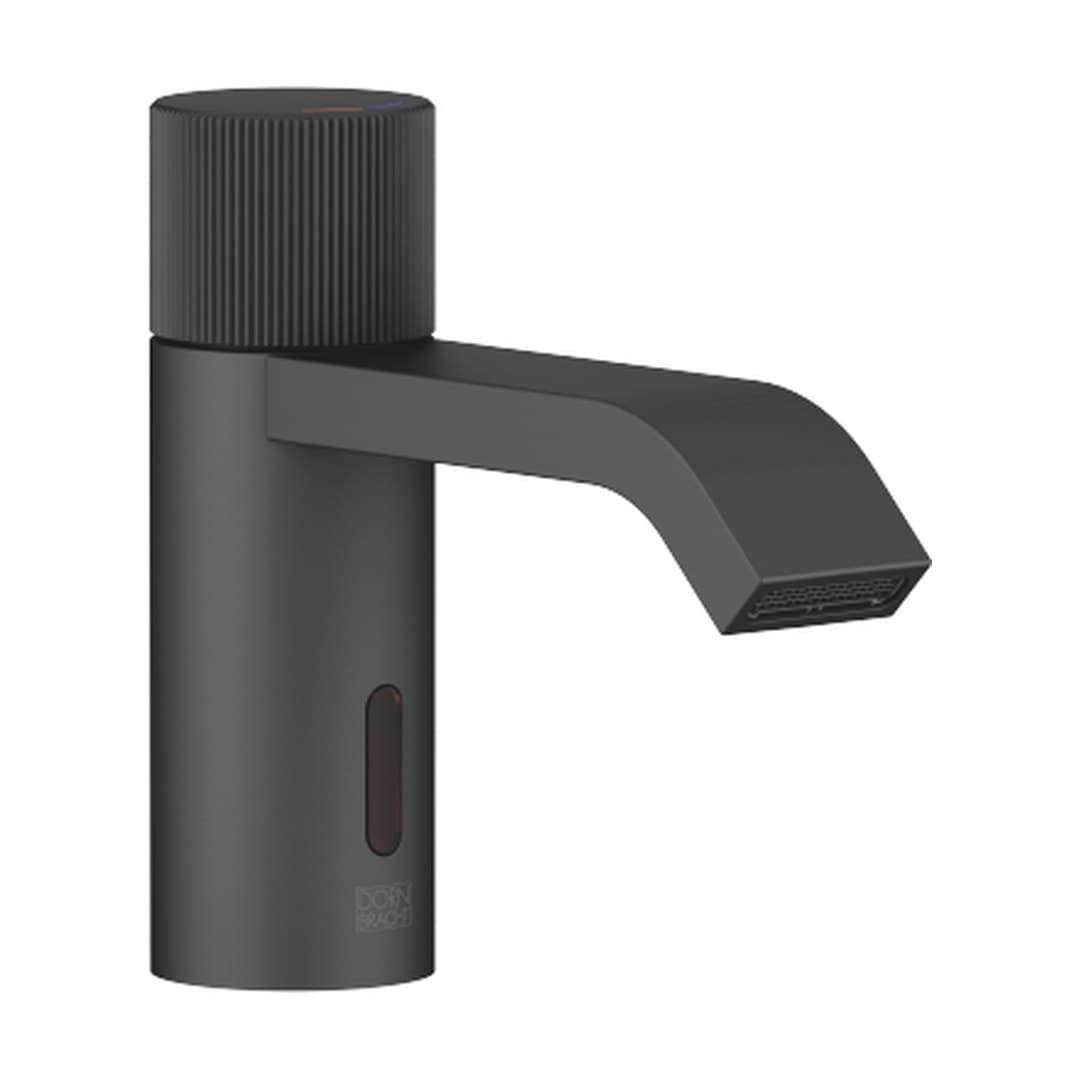 Dornbracht IMO – Μπαταρία Νιπτήρα – Touchfree Washstand fitting with electronic opening and closing function without pop-up waste – Matte Black (44511670-33)