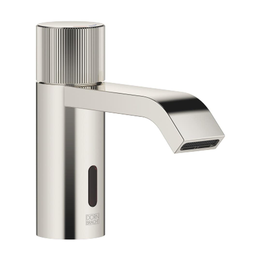 Dornbracht IMO – Μπαταρία Νιπτήρα – Touchfree Washstand fitting with electronic opening and closing function without pop-up waste – Platinum (44515670-08)