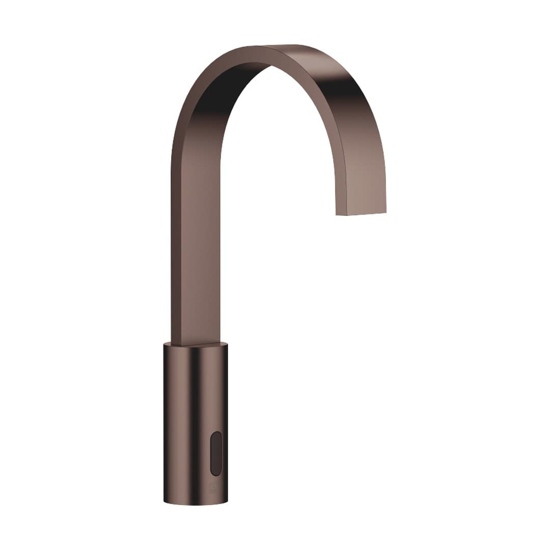Dornbracht MEM – Μπαταρία Νιπτήρα – Touchfree Washstand fitting with electronic opening and closing function without pop-up waste – Brushed Dark Bronze (PVD) (44521782-43)