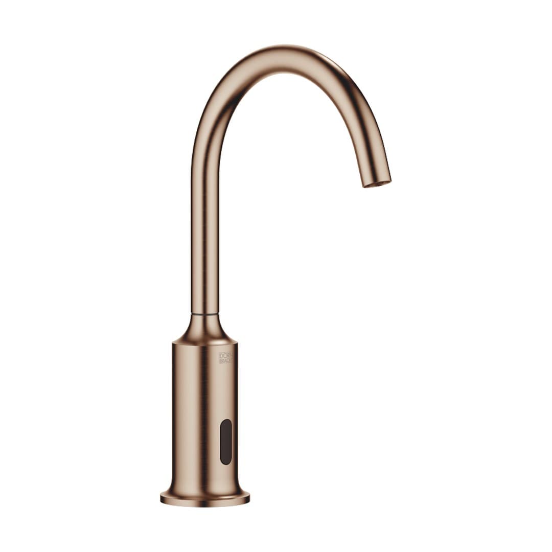 Dornbracht VAIA – Μπαταρία Νιπτήρα – Touchfree Washstand fitting with electronic opening and closing function without pop-up waste – Brushed Bronze (PVD) (44521809-42)