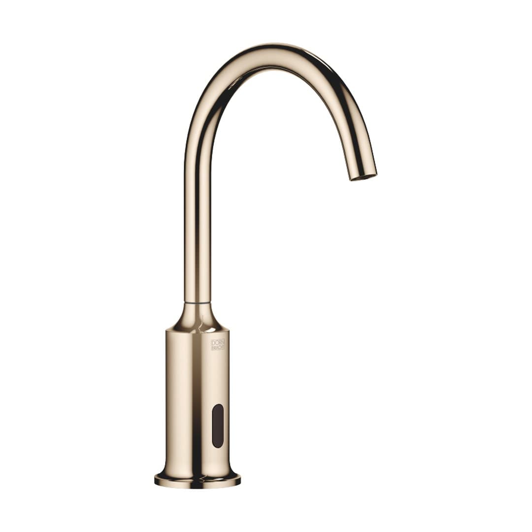 Dornbracht VAIA – Μπαταρία Νιπτήρα – Touchfree Washstand fitting with electronic opening and closing function without pop-up waste – Champagne (22kt Gold) (44521809-47)