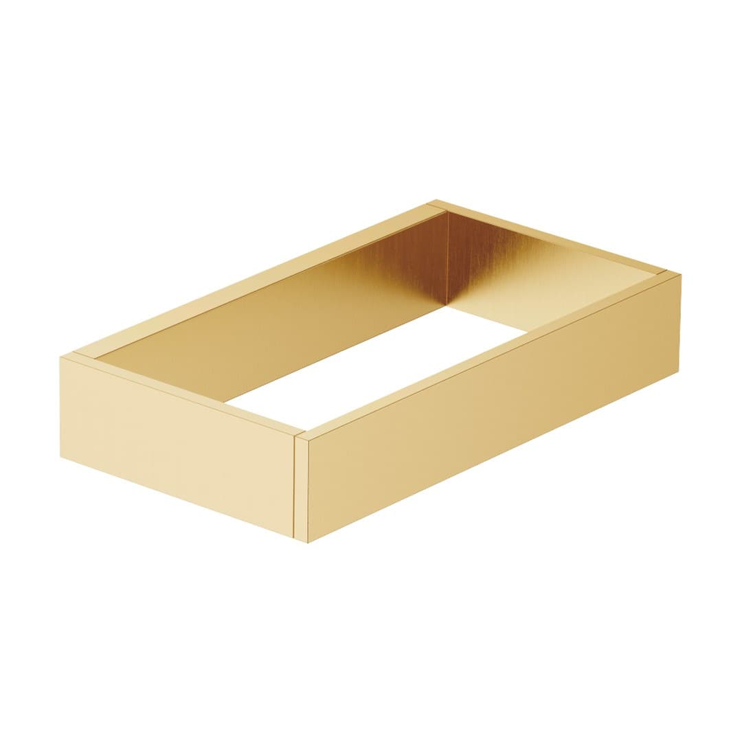 Dornbracht – Κρίκος Πετσέτας – Towel ring angular – Brushed Durabrass (23kt Gold) (83200780-28)