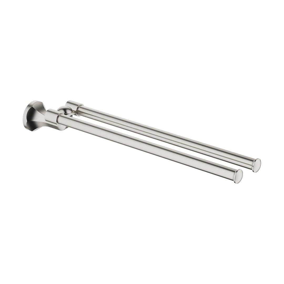 Dornbracht Madison – Πετσετοκρεμάστρα – Towel bar in two parts swivel – Brushed Platinum (83210361-06)