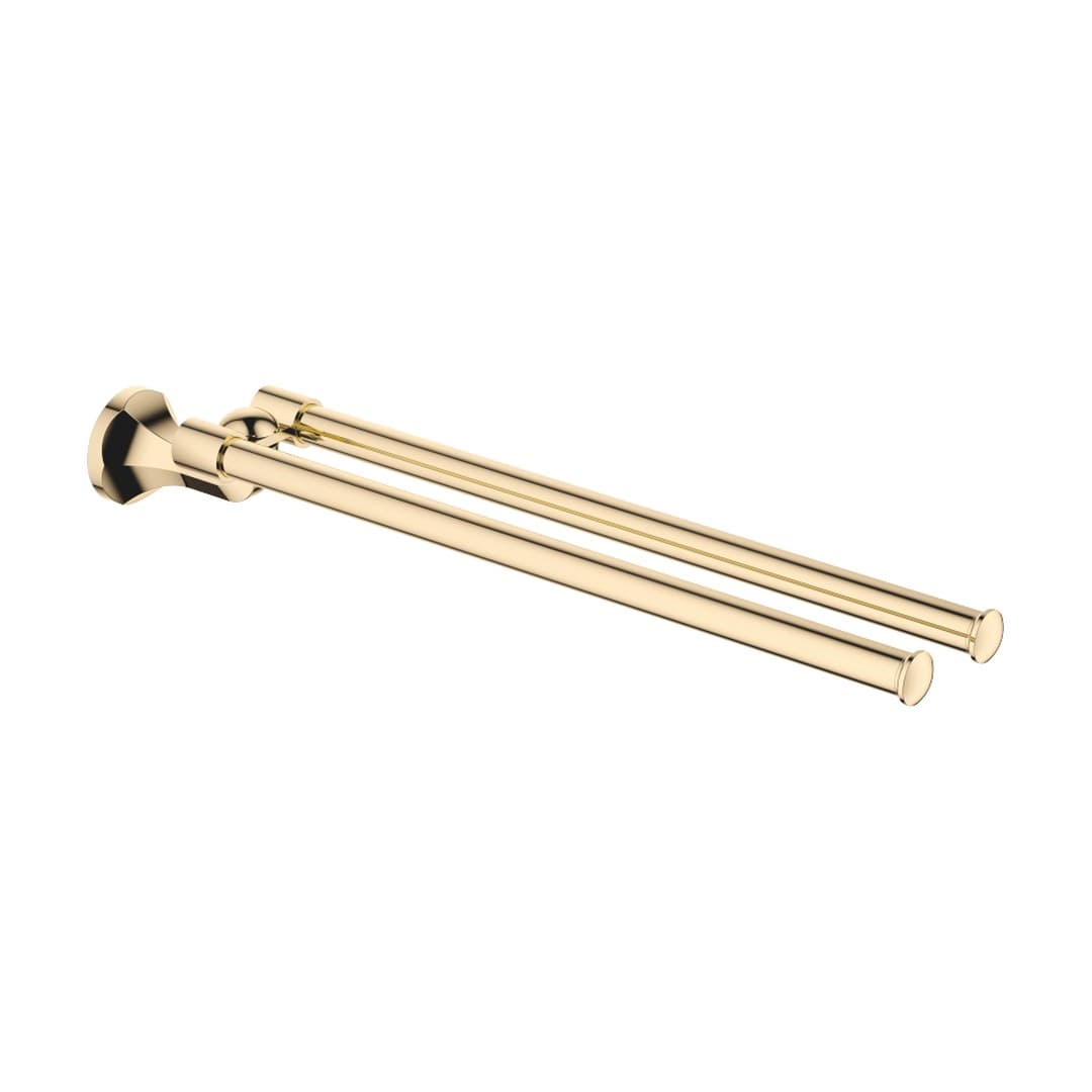 Dornbracht Madison – Πετσετοκρεμάστρα – Towel bar in two parts swivel – Durabrass (23kt Gold) (83210361-09)