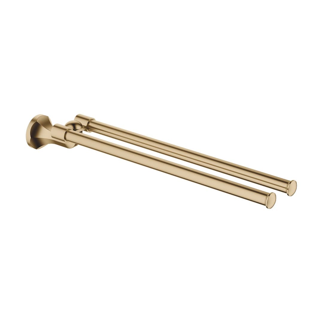 Dornbracht Madison – Πετσετοκρεμάστρα – Towel bar in two parts swivel – Brushed Dark Brass (PVD) (83210361-39)