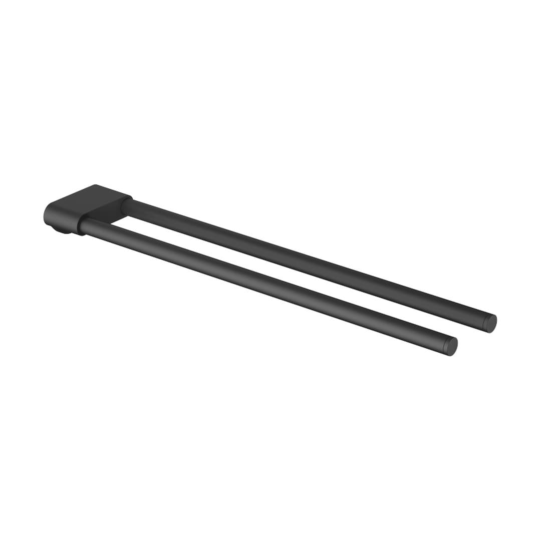 Dornbracht – Πετσετοκρεμάστρα – Towel bar in two parts non-swivel – Soft Black (83210832-69)
