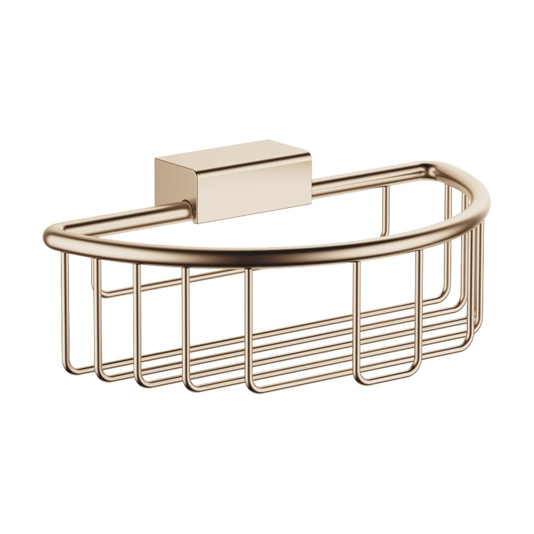 Dornbracht – Καλάθι Ντους – Shower basket for wall mounting – Brushed Light Gold (PVD) (83290970-27)