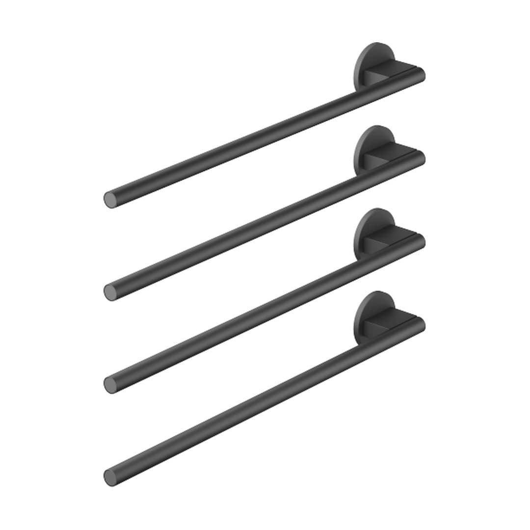 Dornbracht – Θερμαινόμενη Πετσετοκρεμάστρα – Towel warmer , 4-fold , projection left , without control element – Matte Black (83304979-33)