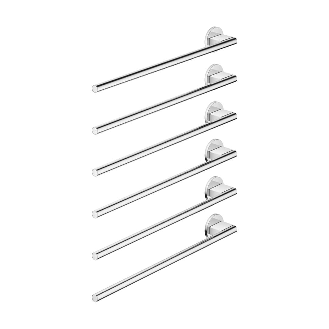 Dornbracht – Θερμαινόμενη Πετσετοκρεμάστρα – Towel warmer , 6-fold , projection left , without control element – Chrome (83306979-00)