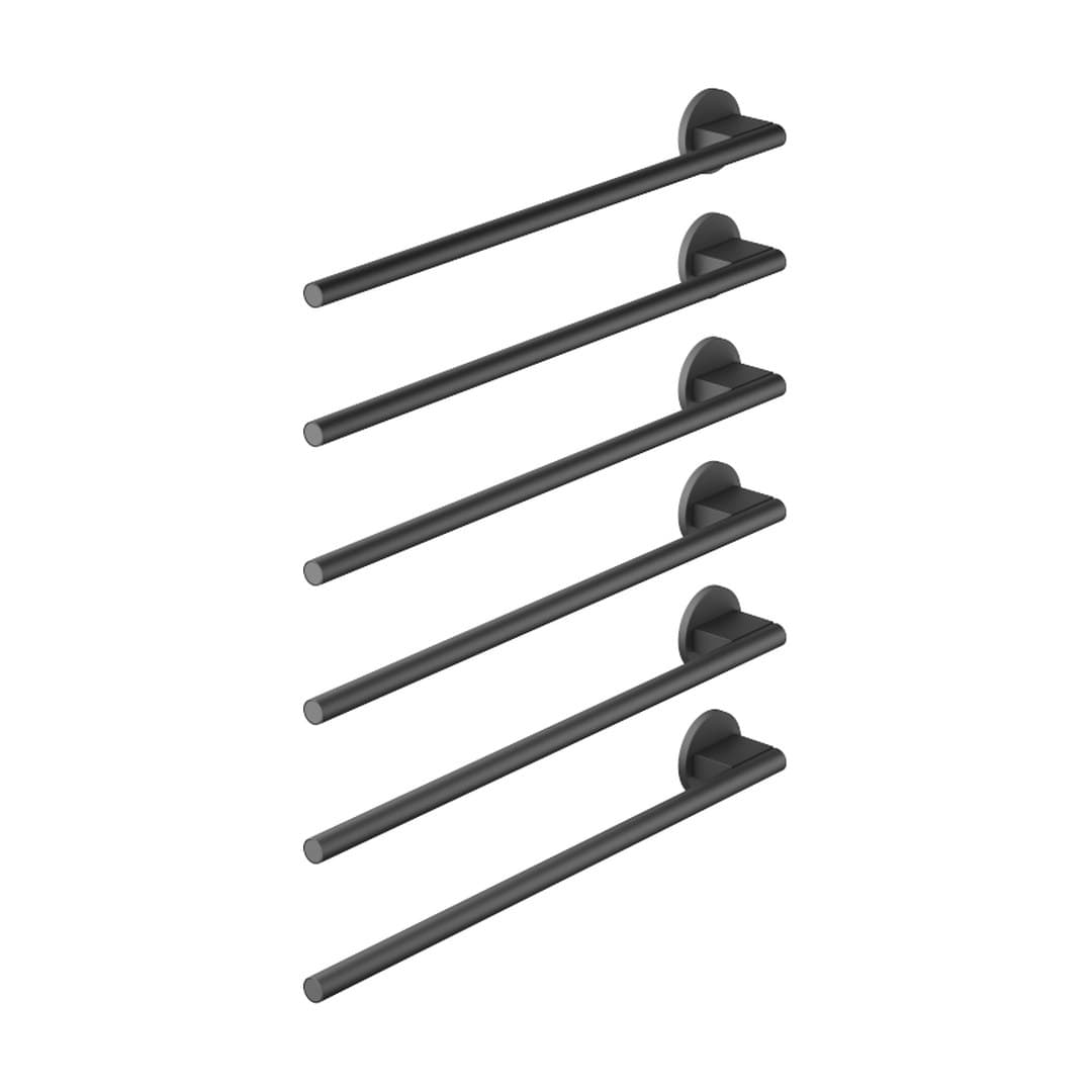 Dornbracht – Θερμαινόμενη Πετσετοκρεμάστρα – Towel warmer , 6-fold , projection left , without control element – Matte Black (83306979-33)