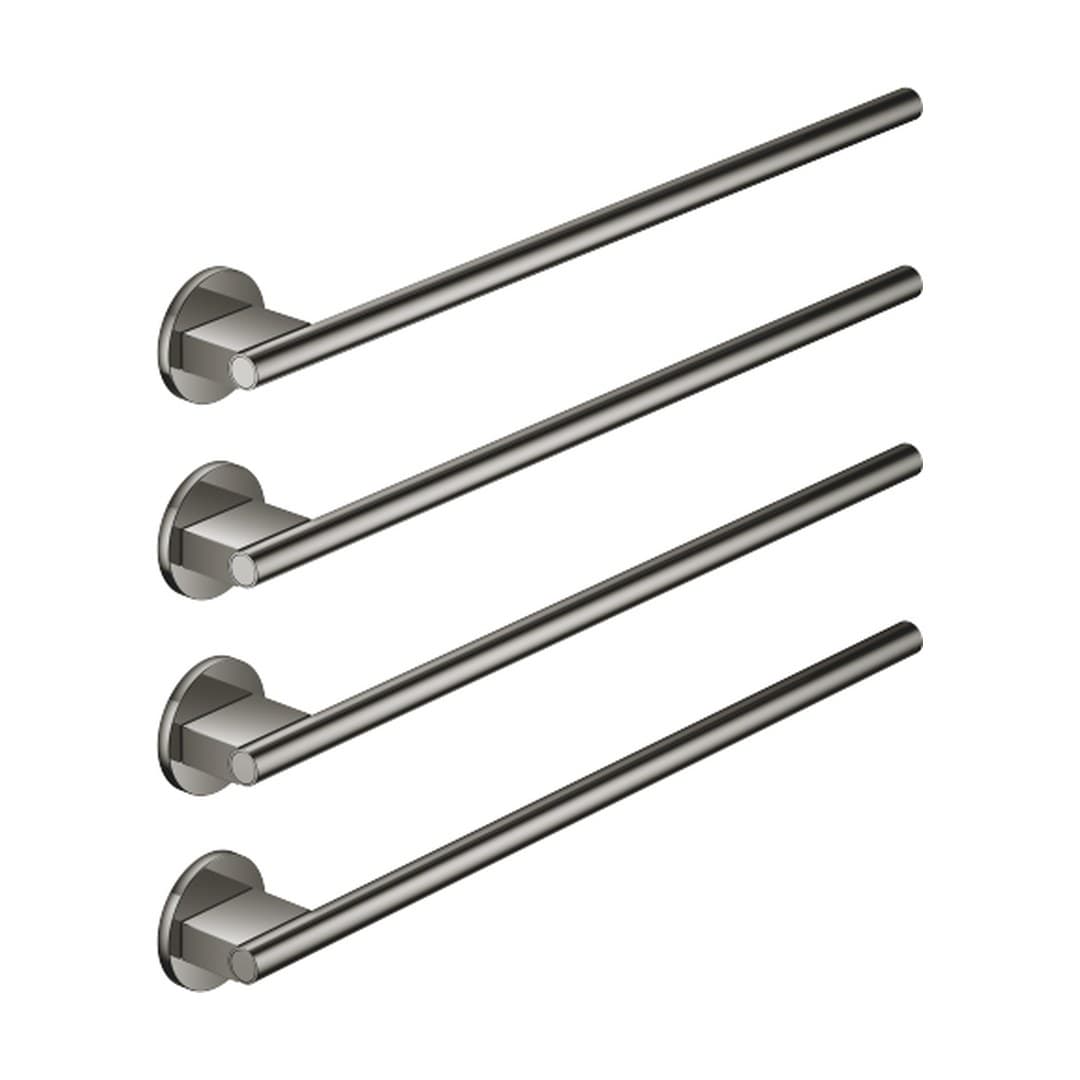 Dornbracht – Θερμαινόμενη Πετσετοκρεμάστρα – Towel warmer , 4-fold , projection right , without control element – Dark Chrome (83314979-19)