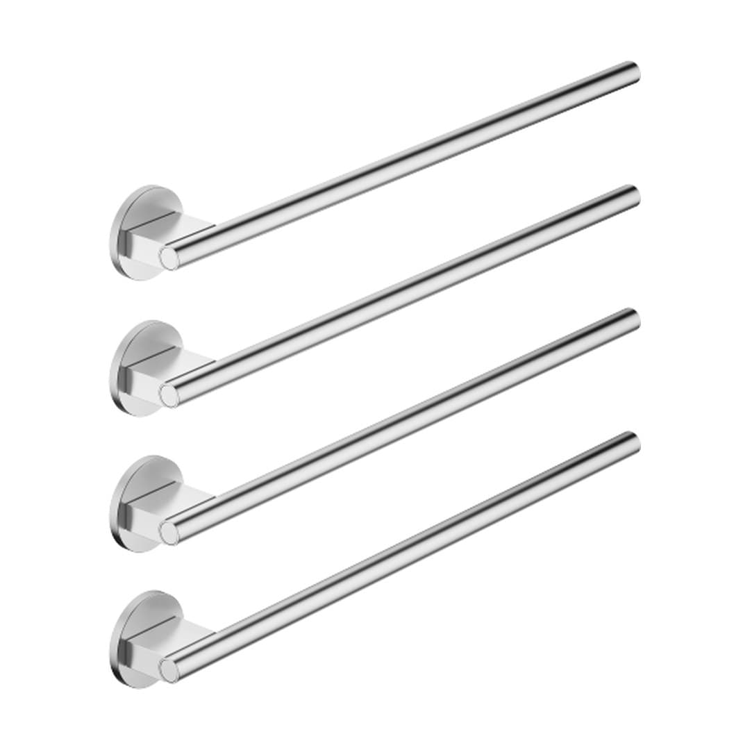 Dornbracht – Θερμαινόμενη Πετσετοκρεμάστρα – Towel warmer , 4-fold , projection right , without control element – Brushed Chrome (83314979-93)