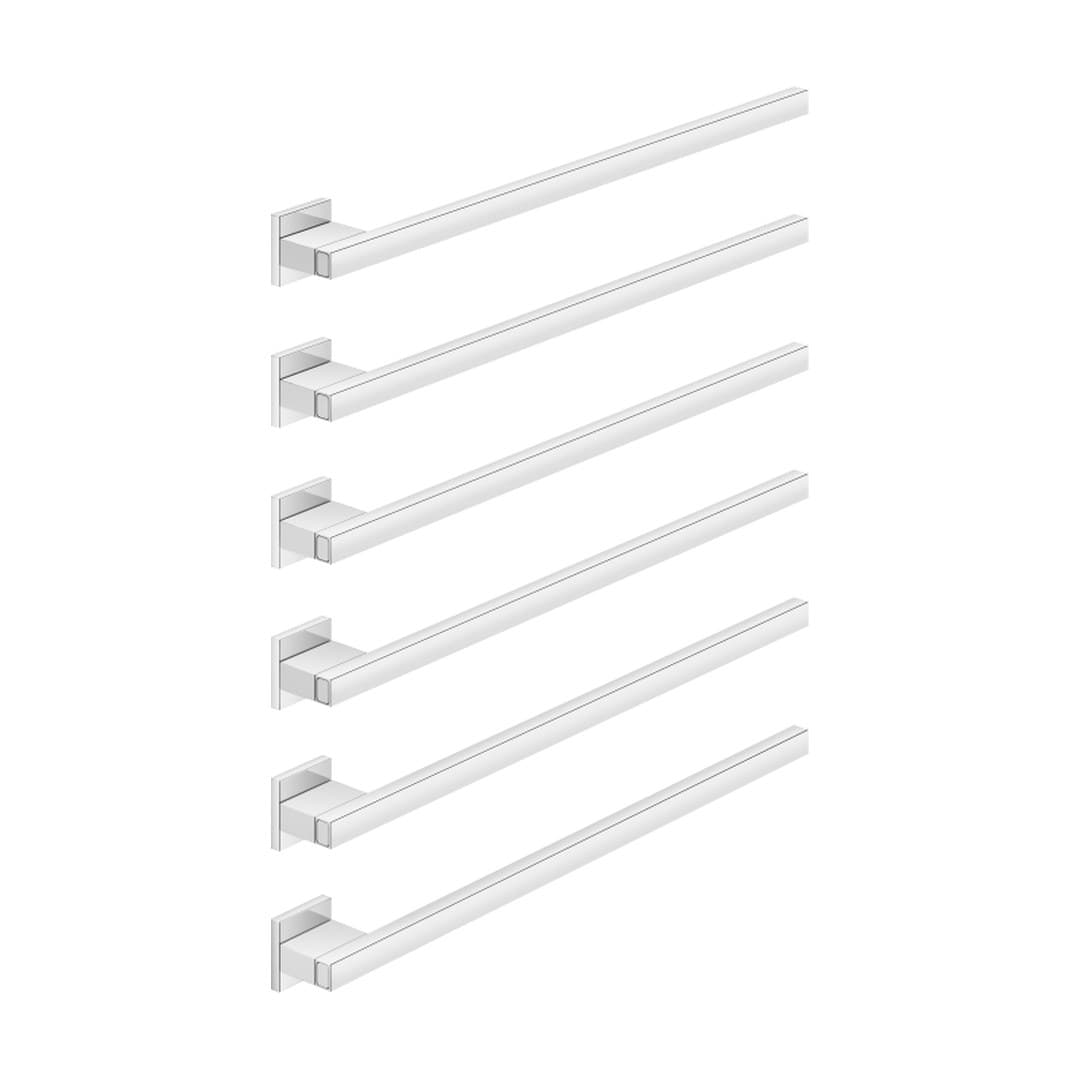 Dornbracht – Θερμαινόμενη Πετσετοκρεμάστρα – Towel warmer , 6-fold , projection right , without control element – Chrome (83316980-00)