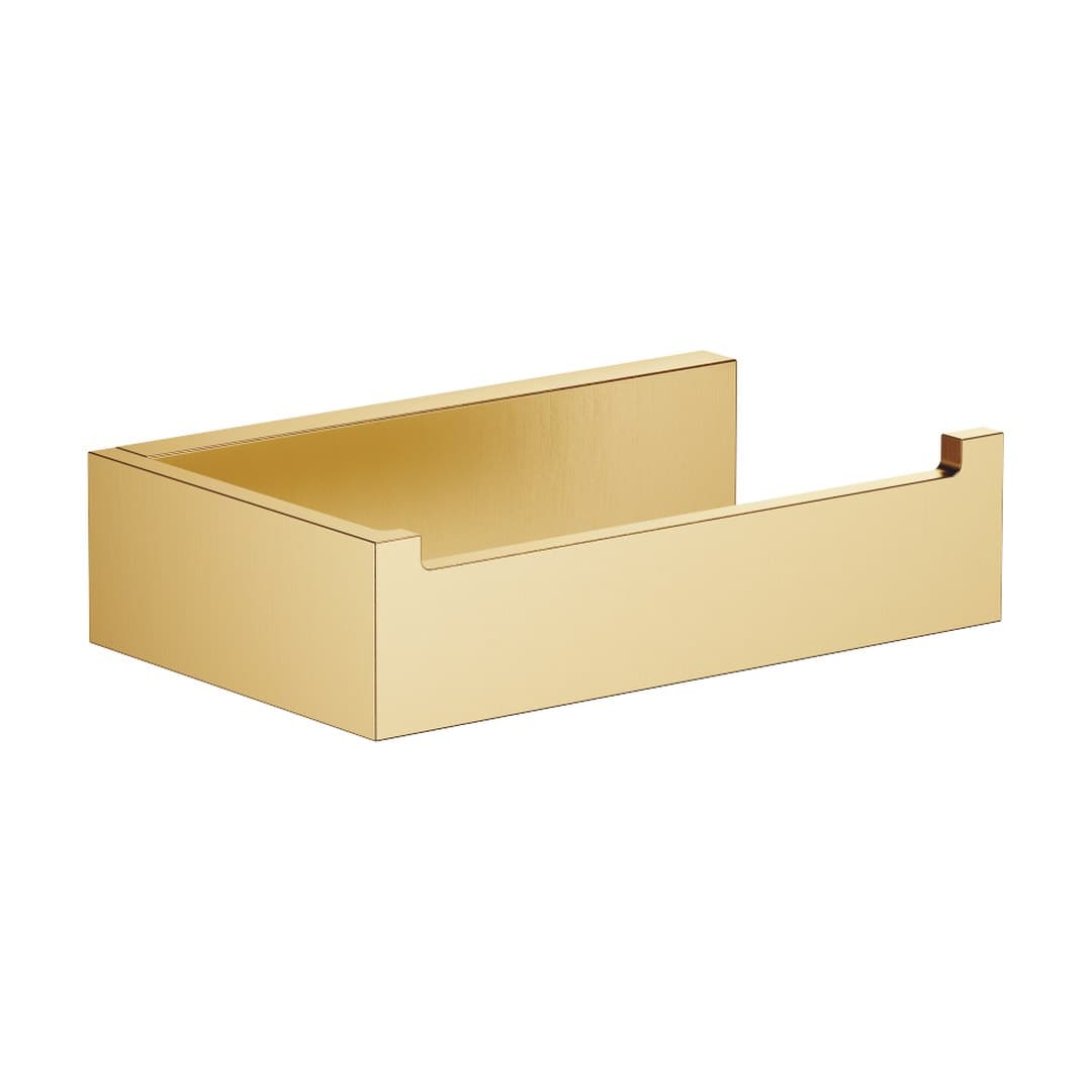 Dornbracht – Θήκη Χαρτιού – Tissue holder without cover – Brushed Durabrass (23kt Gold) (83500780-28)