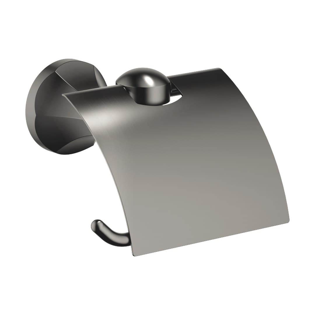 Dornbracht Madison – Θήκη Χαρτιού – Tissue holder with cover – Brushed Dark Platinum (83510361-99)