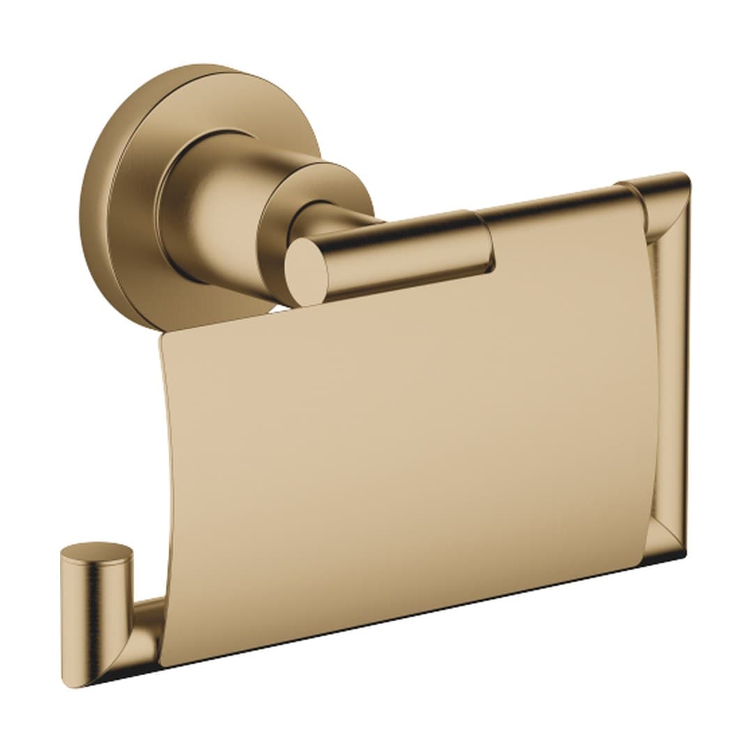 Dornbracht Tara – Θήκη Χαρτιού – Tissue holder with cover – Brushed Dark Brass (PVD) (83510892-39)