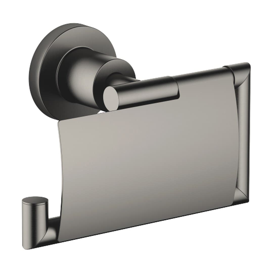 Dornbracht Tara – Θήκη Χαρτιού – Tissue holder with cover – Brushed Dark Platinum (83510892-99)