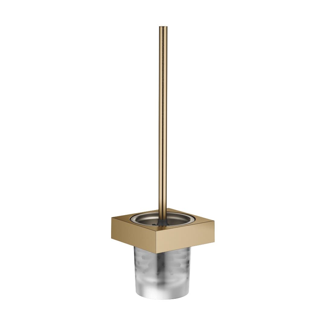 Dornbracht – Πιγκάλ – Toilet brush set , wall model – Brushed Dark Brass (PVD) (83900780-39)