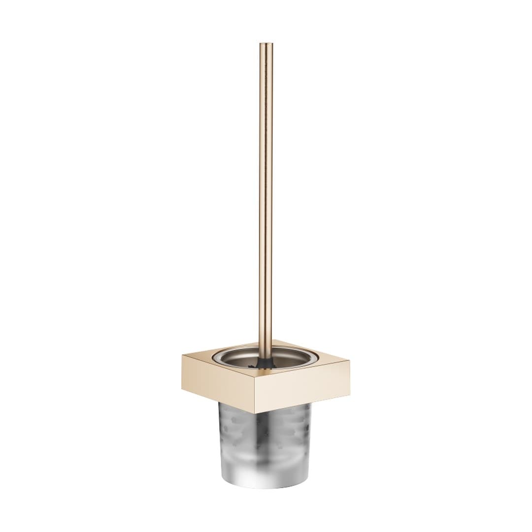Dornbracht – Πιγκάλ – Toilet brush set , wall model – Brushed Champagne (22kt Gold) (83900780-46)