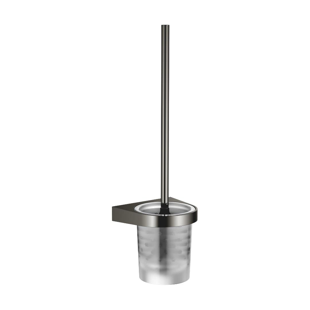 Dornbracht – Πιγκάλ – Toilet brush set , wall model – Dark Chrome (83900970-19)
