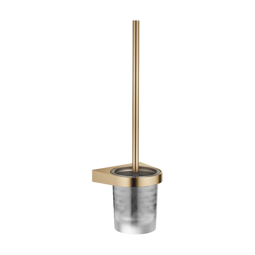 Dornbracht – Πιγκάλ – Toilet brush set , wall model – Brushed Dark Brass (PVD) (83900970-39)