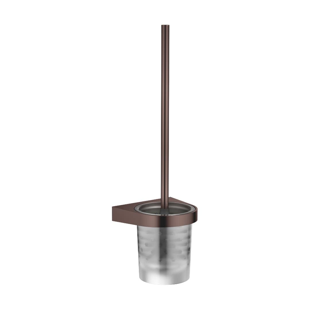 Dornbracht – Πιγκάλ – Toilet brush set , wall model – Brushed Dark Bronze (PVD) (83900970-43)