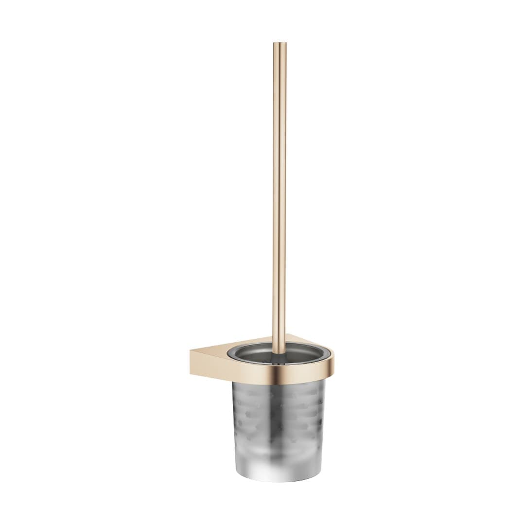 Dornbracht – Πιγκάλ – Toilet brush set , wall model – Brushed Champagne (22kt Gold) (83900970-46)