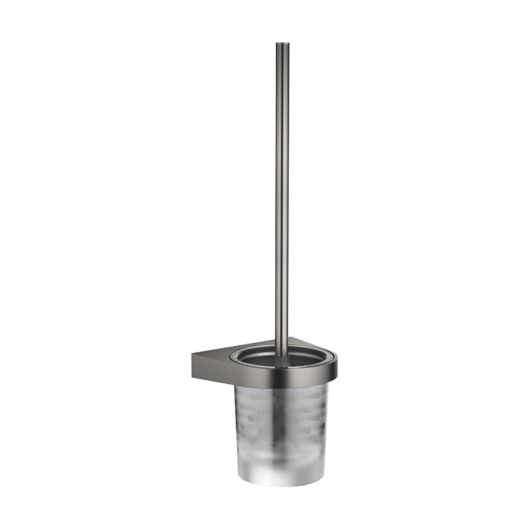 Dornbracht – Πιγκάλ – Toilet brush set , wall model – Brushed Dark Platinum (83900970-99)