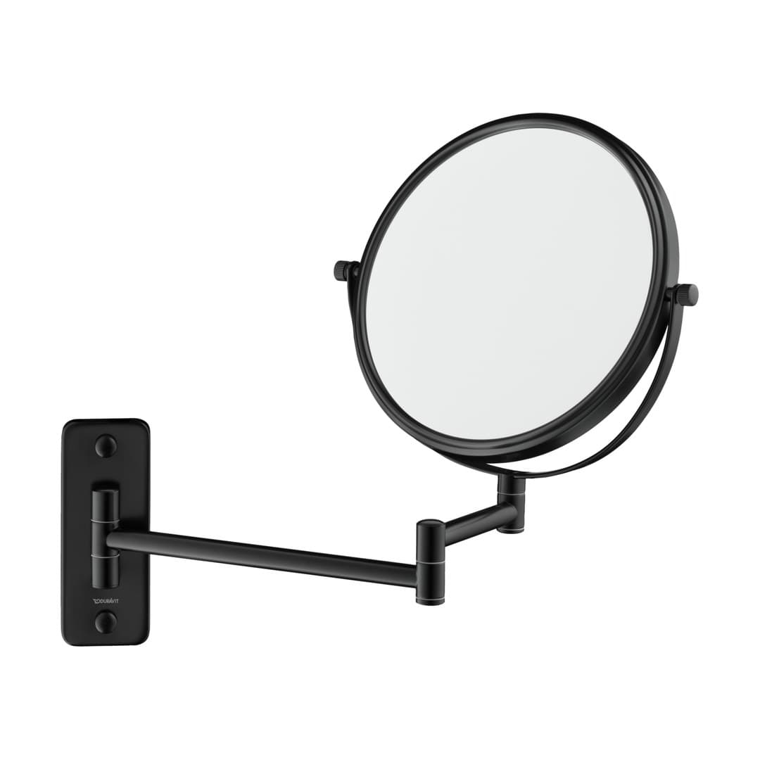 Duravit D-Code – Καθρέφτης Μεγεθυντικός – Black Matt (0099124600)