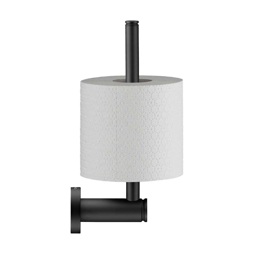 Duravit D-Code – Θήκη Χαρτιού – 48×48×220 mm – Black Matt (0099154600)