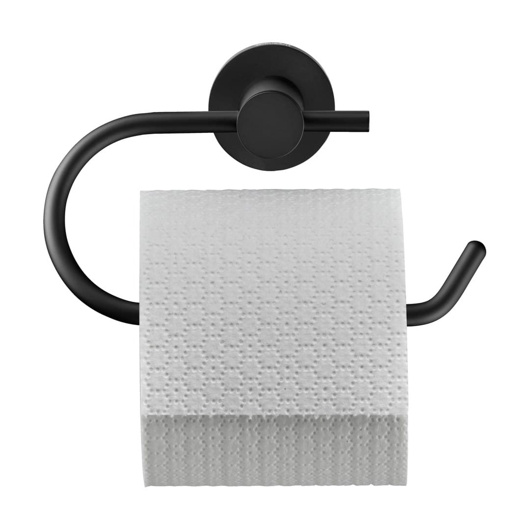 Duravit D-Code – Θήκη Χαρτιού – 165×165×99 mm – Black Matt (0099264600)