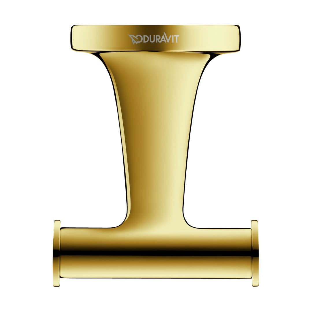 Duravit Starck T – Άγκιστρο – double – Gold Polished (0099303400)