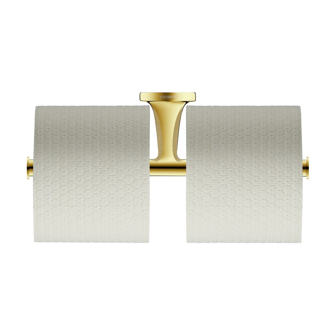 Duravit Starck T – Θήκη Χαρτιού – 255×255×50 mm – Gold Polished (0099383400)