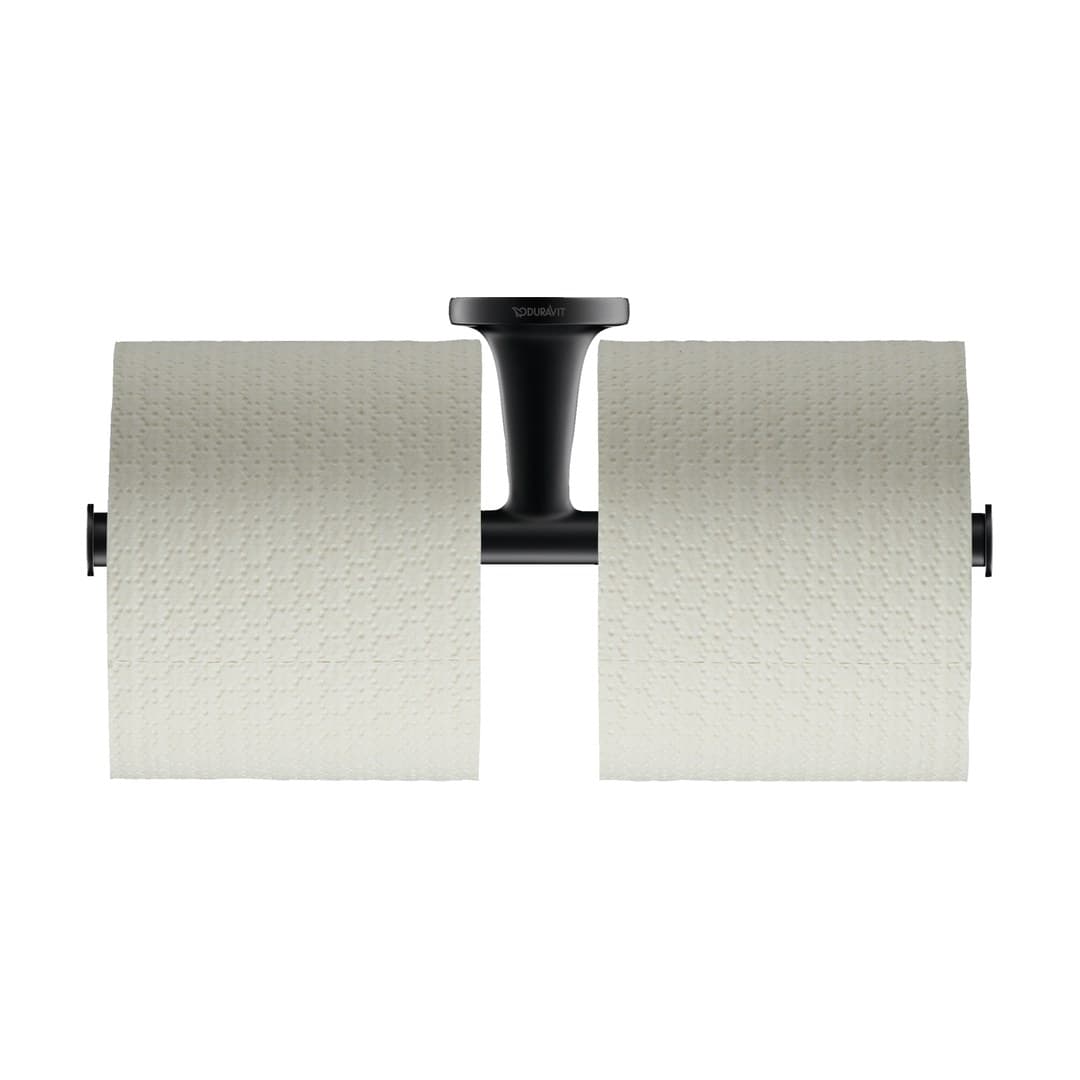 Duravit Starck T – Θήκη Χαρτιού – 255×76×50 mm – Black Matt (0099384600)