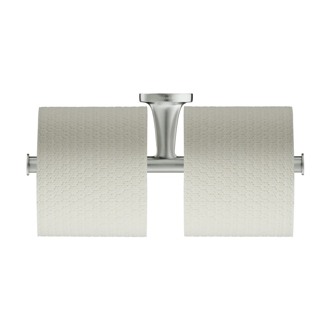 Duravit Starck T – Θήκη Χαρτιού – 255×255×50 mm – Stainless steel Brushed (0099387000)
