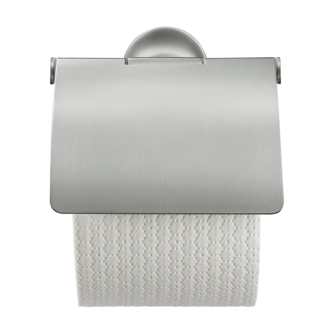 Duravit Starck T – Θήκη Χαρτιού – 125×125×131 mm – Stainless steel Brushed (0099407000)