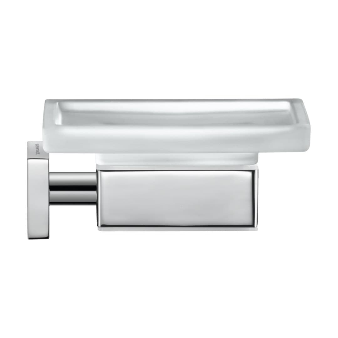 Duravit Karree – Σαπουνοθήκη – 122×115×50 mm – Chrome (0099521000)