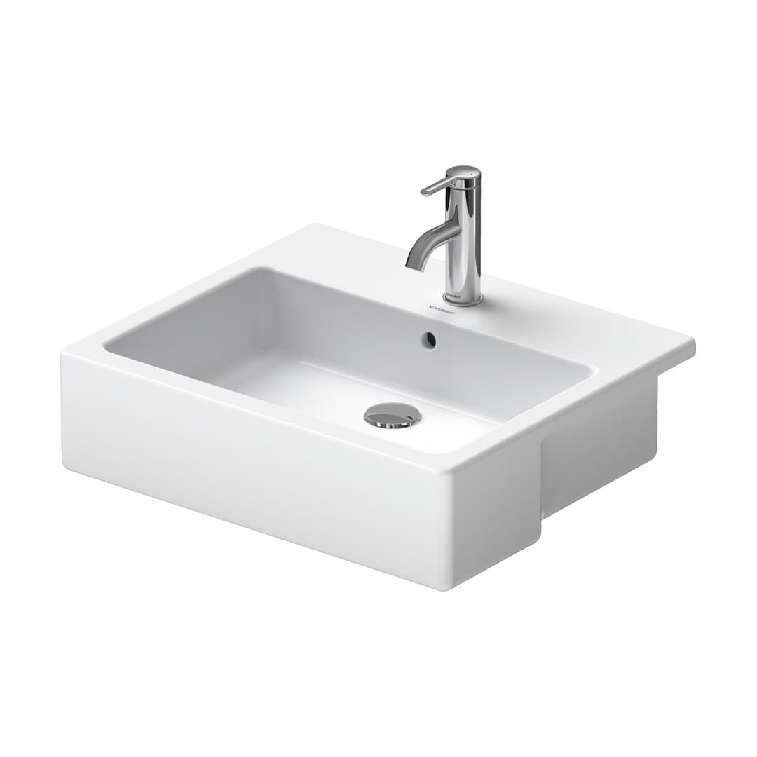 Duravit Vero – Νιπτήρας Ημιένθετος – White High Gloss (0314550000)