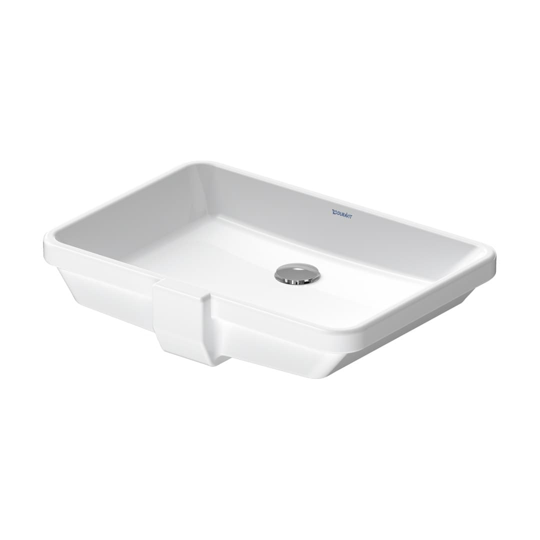 Duravit Design Classics – Νιπτήρας Υποκαθήμενος – 555×380 mm, χωρίς οπή, με υπερχείλιση – White High Gloss (0316530000)