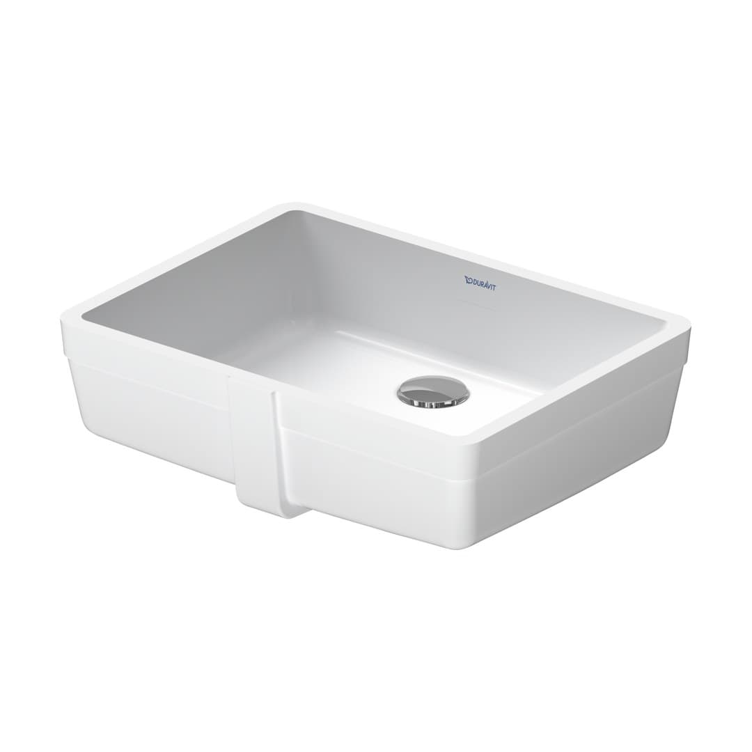 Duravit Vero – Νιπτήρας Υποκαθήμενος – 465×350 mm, χωρίς οπή, με υπερχείλιση – White High Gloss (0330430000)