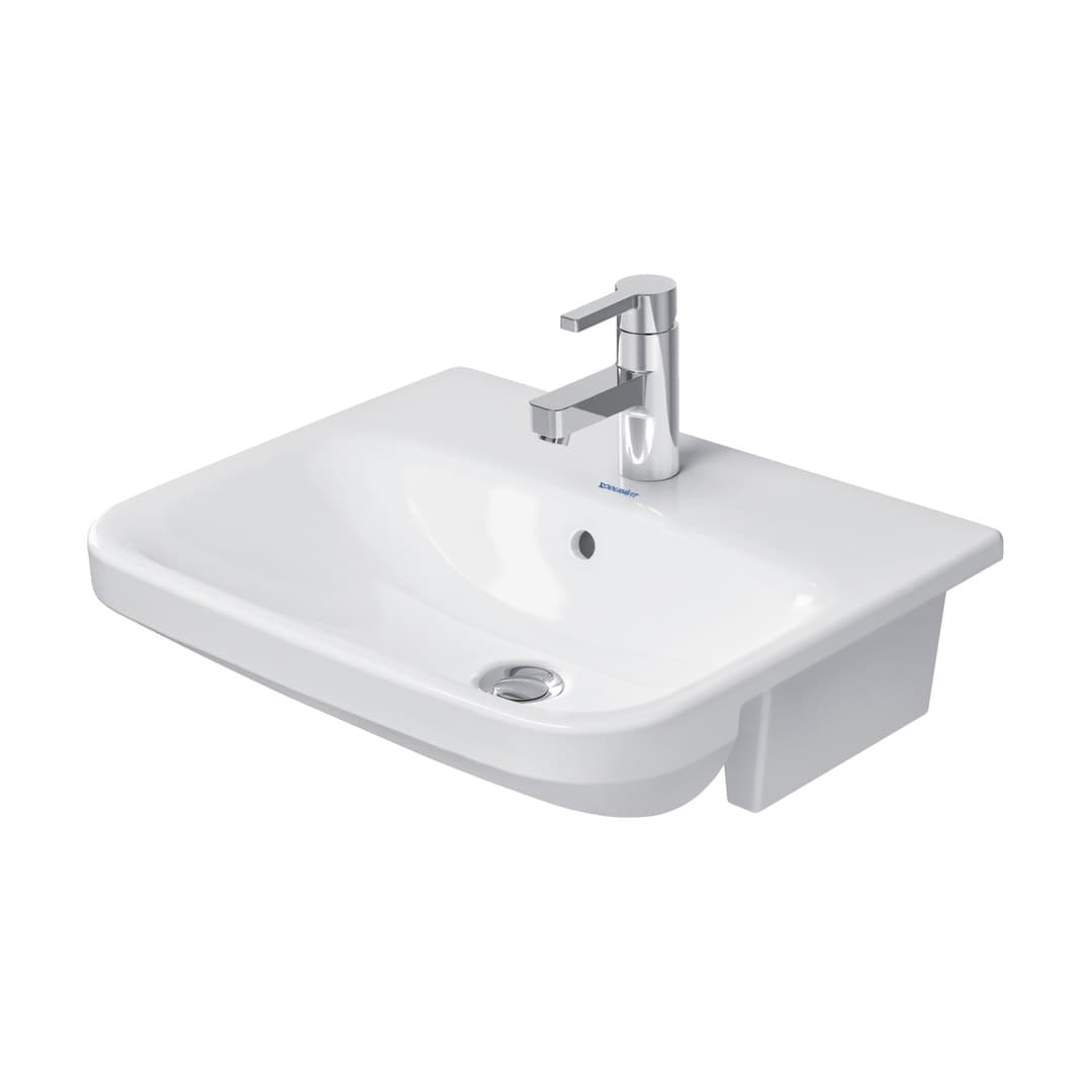 Duravit DuraStyle – Νιπτήρας Ημιένθετος – White High Gloss (0375550000)