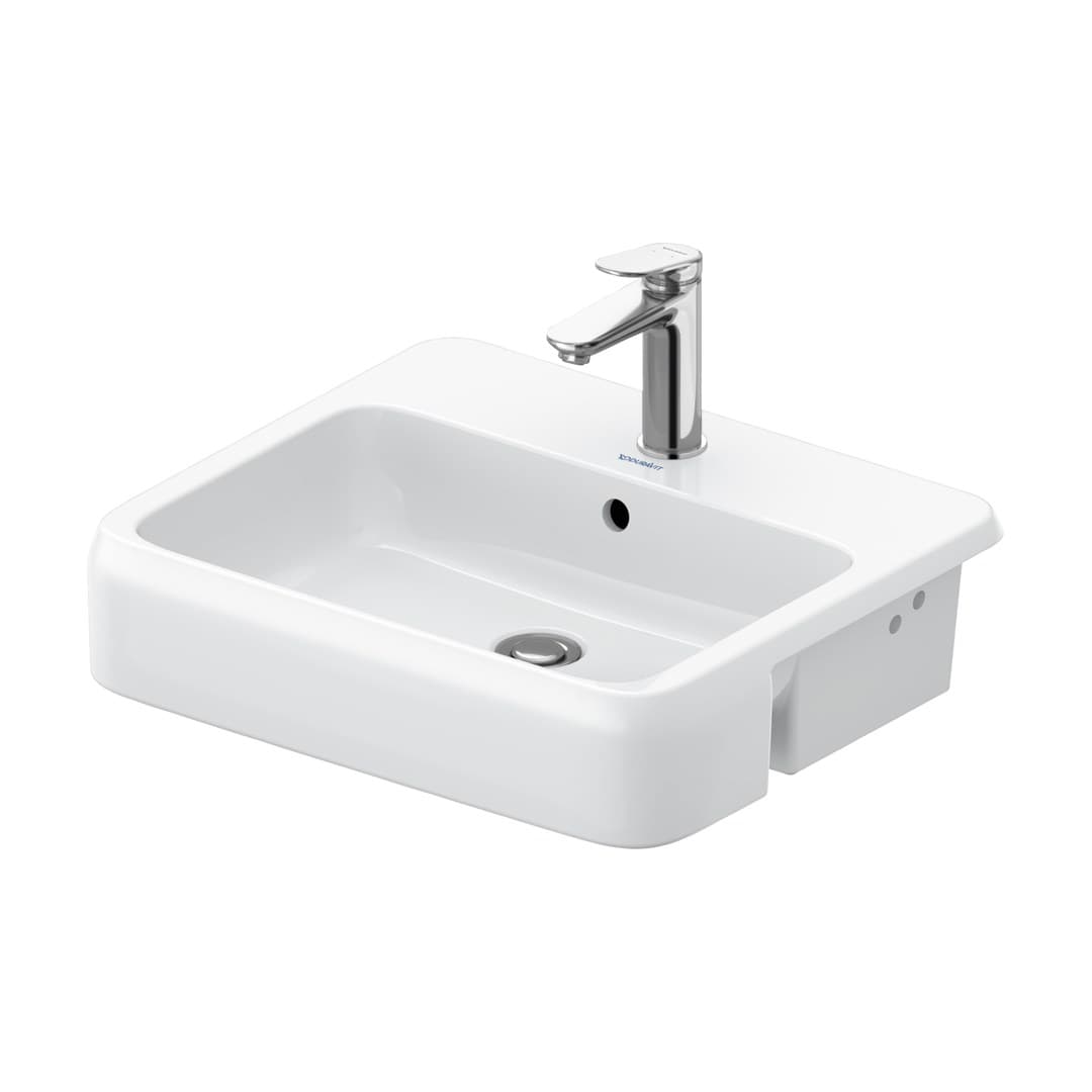 Duravit Collection One – Νιπτήρας Ημιένθετος – White High Gloss (0399550000)