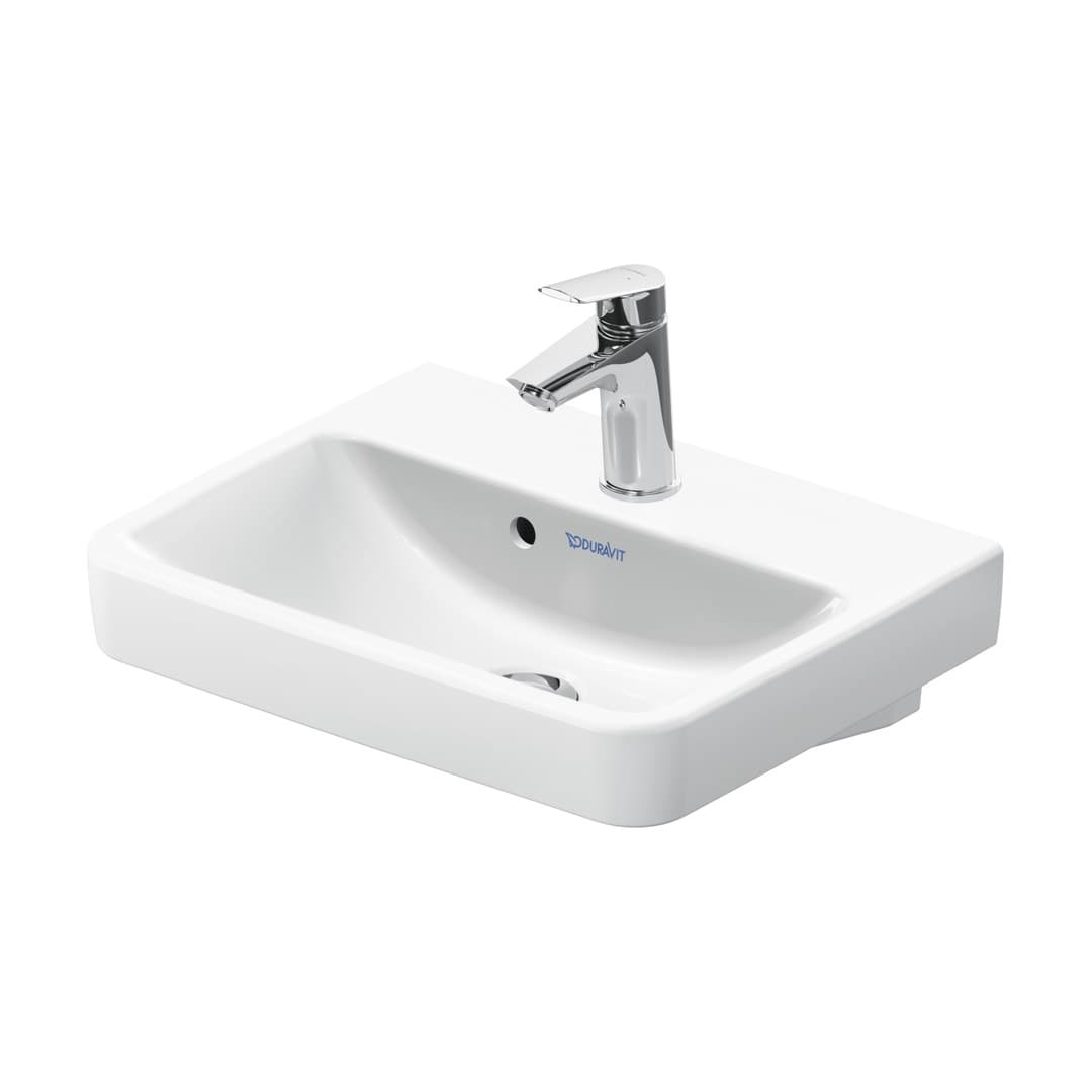 Duravit Duravit No.1 – Νιπτήρας Κρεμαστός – 450×350 mm, 1 οπή, με υπερχείλιση – White High Gloss (07434500002)