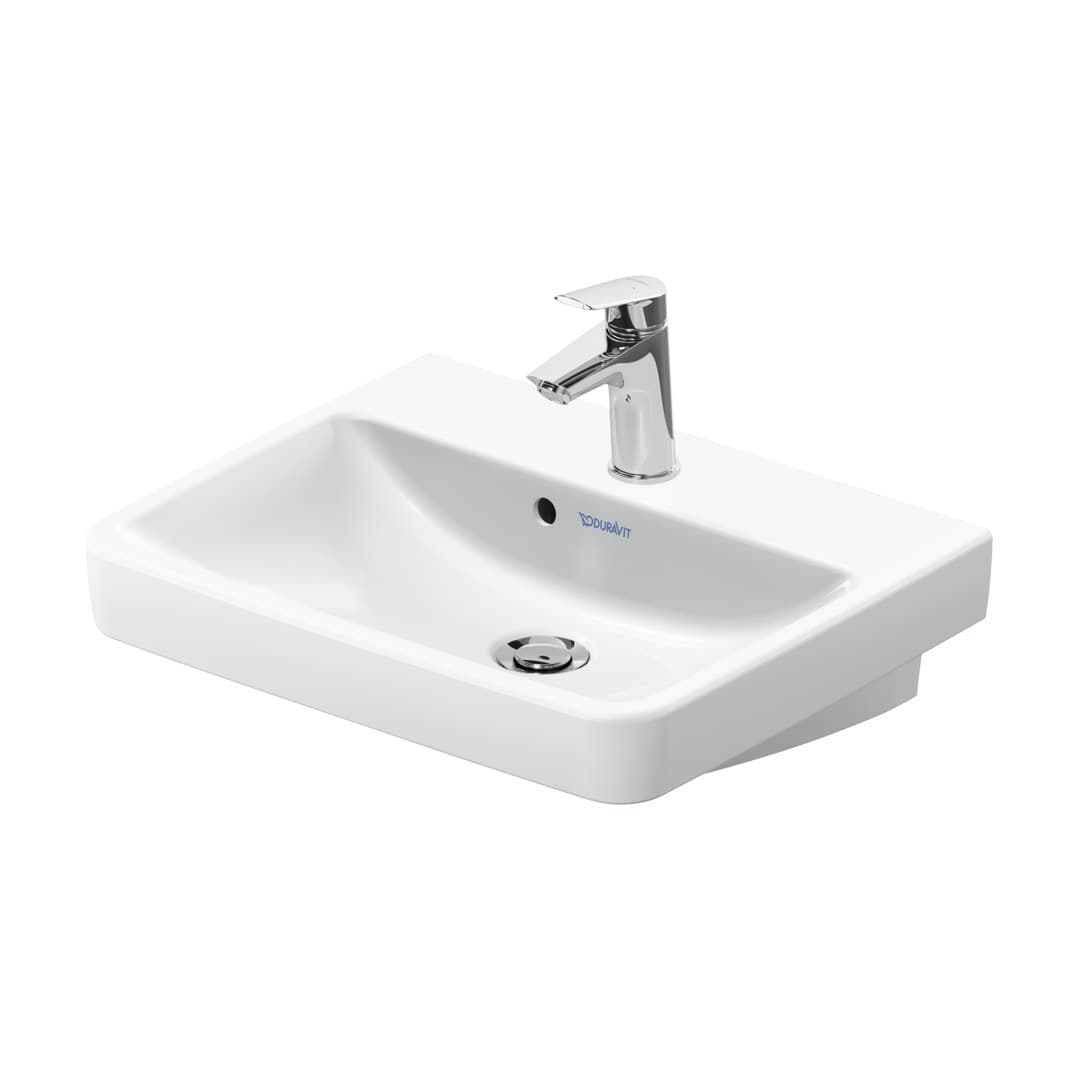 Duravit Duravit No.1 – Νιπτήρας Κρεμαστός – 500×400 mm, 1 οπή, με υπερχείλιση – White High Gloss (07435000002)