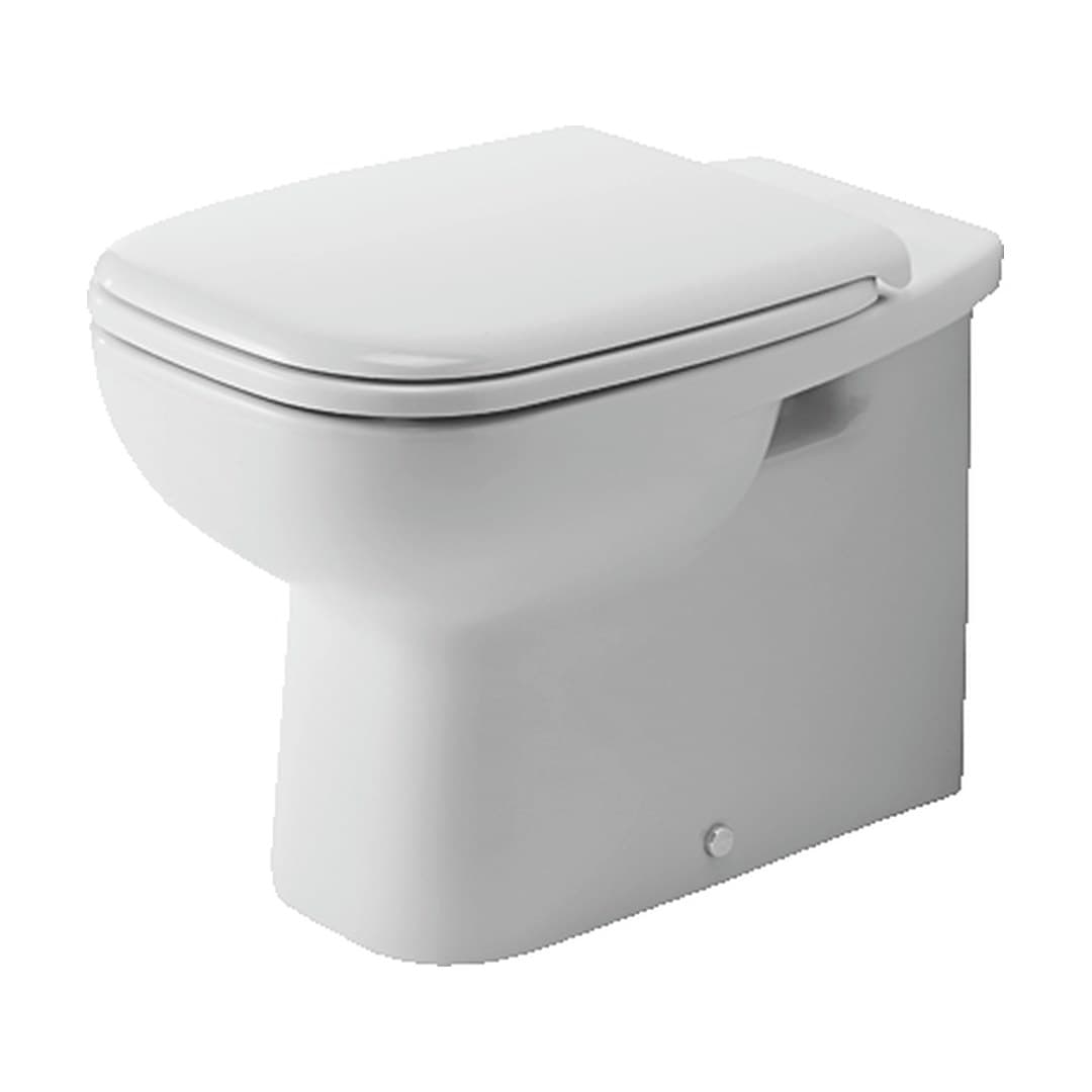 Duravit D-Code – Λεκάνη Δαπέδου – 355×560 mm – White High Gloss (21150900002)