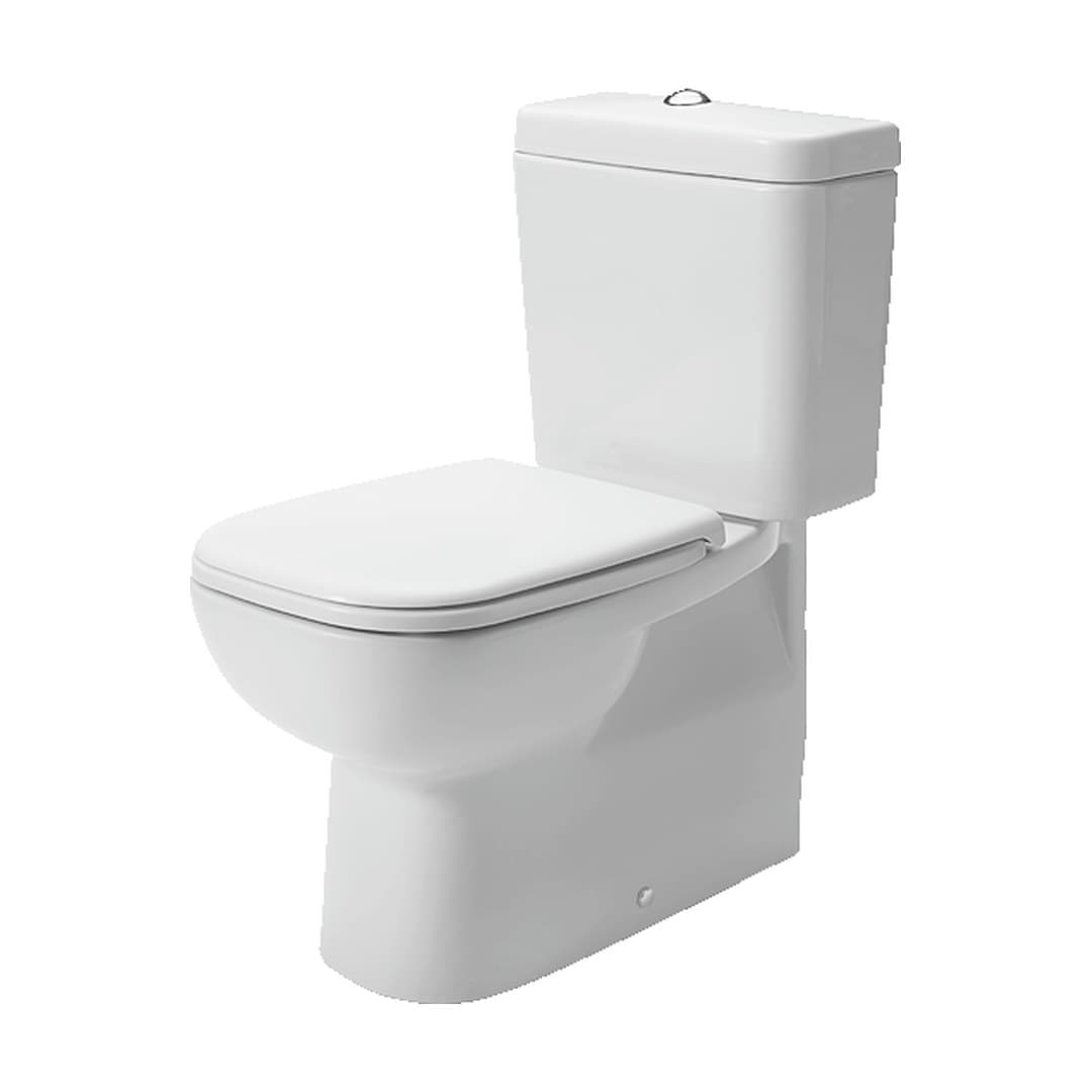 Duravit D-Code – Λεκάνη Δαπέδου – 355×650 mm – White High Gloss (21180900002)
