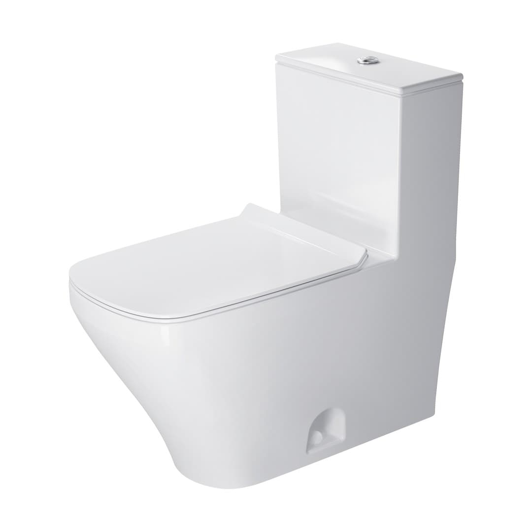 Duravit DuraStyle – Λεκάνη Δαπέδου – 385×715 mm, πλήκτρο Top center – White High Gloss (2157010085)