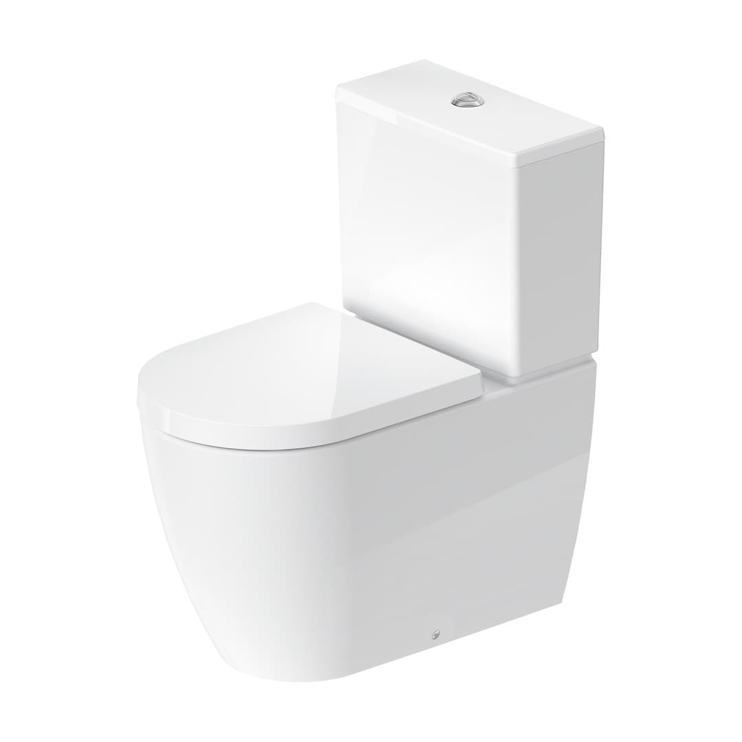 Duravit ME by Starck – Λεκάνη Δαπέδου – 370×650 mm – White High Gloss, DuraShield (217009AA00)