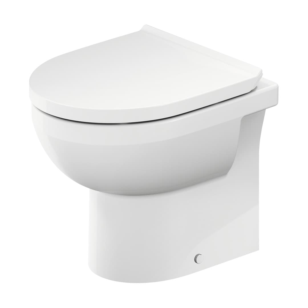 Duravit Duravit No.1 – Λεκάνη Δαπέδου – 370×480 mm, Rimless – White High Gloss (21840900002)